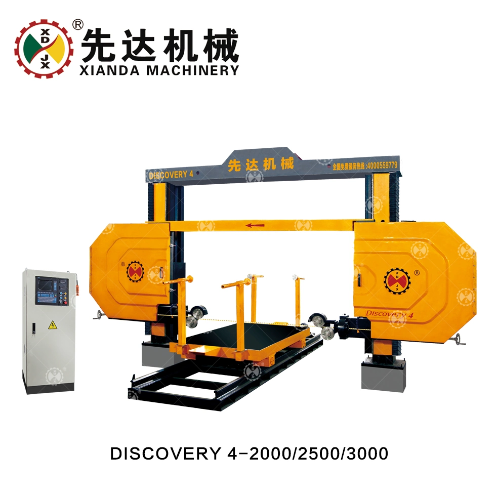 Xianda CNCの石の打抜き機のダイヤモンドのワイヤー鋸のトリミング機械ブロックの打抜き機