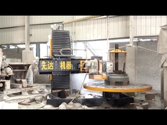 柱蓋と底のプロファイリング機械