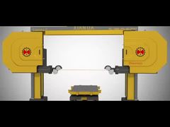 ディスカバリー5軸CNCダイヤモンドストーンワイヤーソーマシン