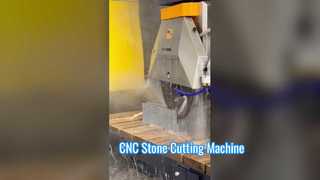 ポルトガルの大理石の切断および石の装飾プロジェクト向けの精密 5 軸 CNC ブリッジソーマシン