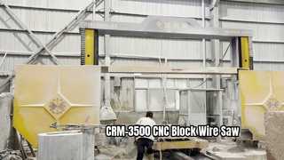 大理石花崗岩石英ブロック分割用CNCブロック分割機