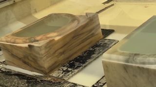 5 軸 CNC 3D 石の彫刻の彫刻ルーターの高性能