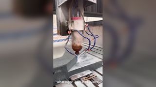 カスタム石材パターン設計と表面彫刻用の CNC 平面石材彫刻機