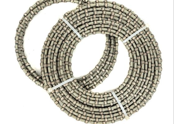 品質  Granite Block Dressing Tools Granite Diamond Wire Saw To Cutting Stone 11mm 工場