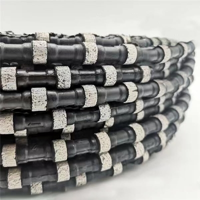 11.5mmのダイヤモンドの大理石ワイヤーは堅い石造りの石の切断に用具を切り出すことを見た