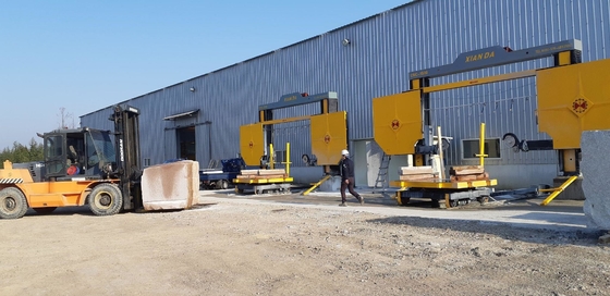 CNC ストーン ダイヤモンド ワイヤー ソー 切断 機械 15kw