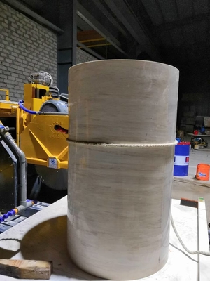 CNC 円形石板磨き機 1300mm 処理長さ