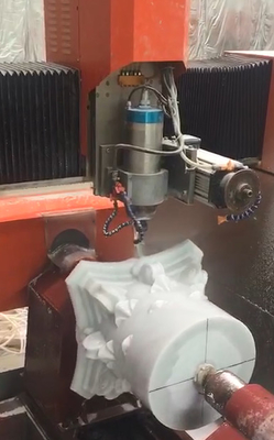 CNC 石彫り機 4 軸精密制御システム