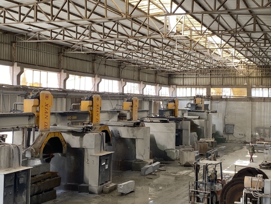 高精度ブロックブリッジ切断機 15m3/H 水消費と安全システム