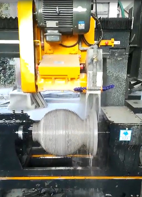 PLC/CNC 単純な構造 2 PC Baluster 柱切断機