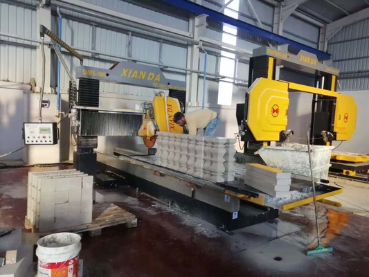 PLC/CNC バルスター,墓石のためのゲントリ構造のプロファイリング線形機械