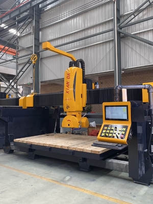 5 軸 リンク システム Cnc ブリッジ 切断 マシン 停止 ためのメモリ 機能