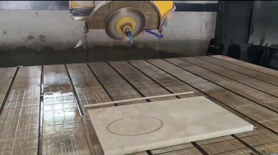 5 軸 リンク システム Cnc ブリッジ 切断 マシン 停止 ためのメモリ 機能