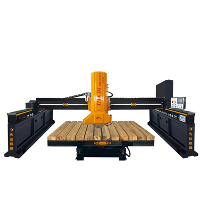 18.5kw スピード CNC 石板切断機 精度 グランイト切断 0-85° 傾き