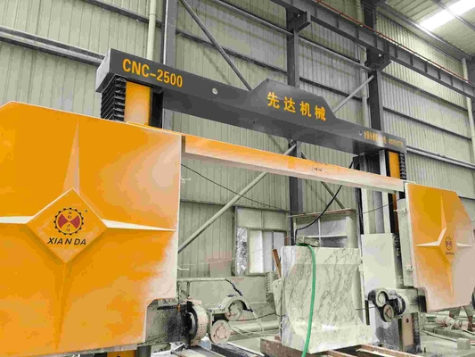 0-40m/S 11kw CNC コントロール モーター付き ダイヤモンドワイヤー ソー 機械
