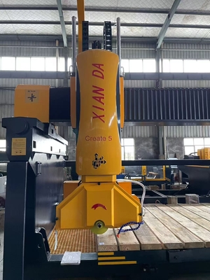 Xianda 5軸ブリッジソー切断機 プロファイリングのために