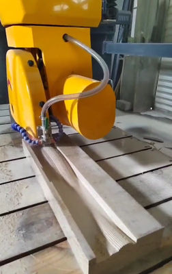 5 軸 橋 ソー 切断 機械 交流 電源 と 350-450mm 刃 径