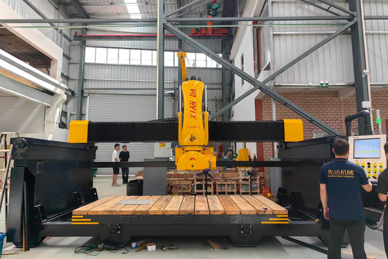 イタリア システム 5 軸 CNC ブリッジ サーフ フリース 機械 キッチン シンク 机台 特殊 形