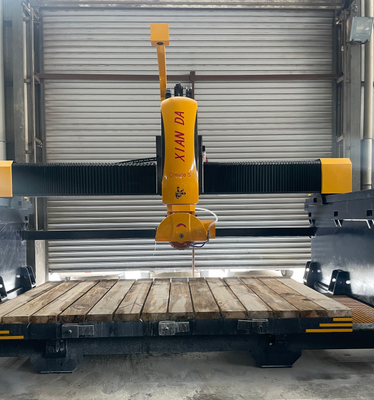 5 + 1 軸 CNC 石橋 切断機 切断台 石灰石クォーツ階段
