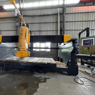 安全システム 高級製造のための8000kgCNC5軸ブリッジ切断機