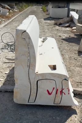 自動 4 軸 CNC ワイヤ ソー ストーン カッター 採石場 & 工場