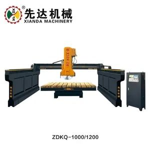 赤外線ミドルブロックブリッジ切断機、3200*2000mm ワークテーブル、0-85°傾斜、0-90°回転、御影石＆大理石用