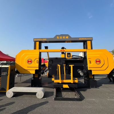 4-Axis CNC Diamond Wire Saw Machine with 360° Servo-Rotary Table 16-Surface Slideway and 28 Rolling-Wheel Synchronous Lifts