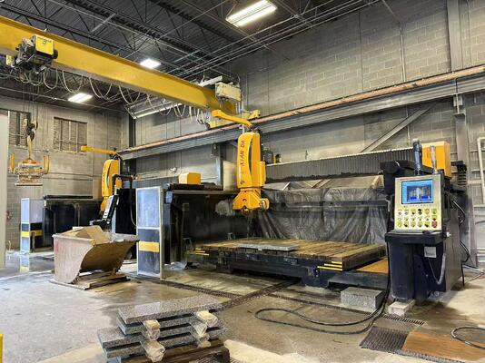 Automatic 5 Axis Bridge Cutting Machine With DDX System