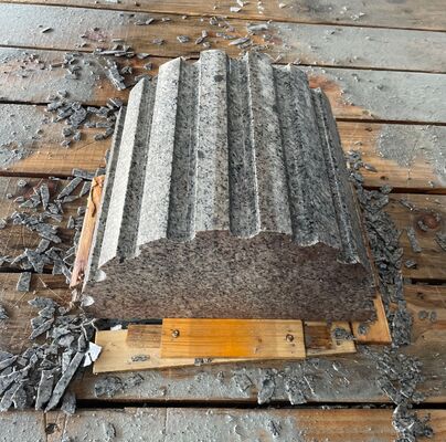 3200×2000×180mmの石加工のためのDDXシステムを持つ自動5軸ブリッジ切断機