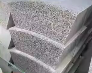 CNC-Controlled Vertical Wire Saw Machine 3-Axis Linkage Curved Curbstone Cutting