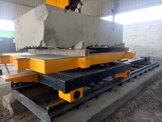 CNC ダイヤモンドワイヤセアドレッシングマシン ローティングテーブル 360° 1.5M/1.8M/2.1M/2.2M/3.5M 大きなブロック