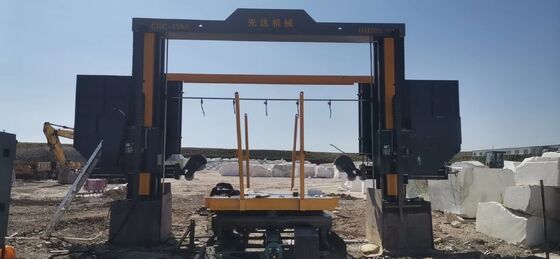 CNC ダイヤモンドワイヤセアドレッシングマシン ローティングテーブル 360° 1.5M/1.8M/2.1M/2.2M/3.5M 大きなブロック