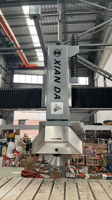 イタリア製DDXシステム搭載5軸ブリッジ型石材切断機 900mmソーブレード ±0.1mm切断精度