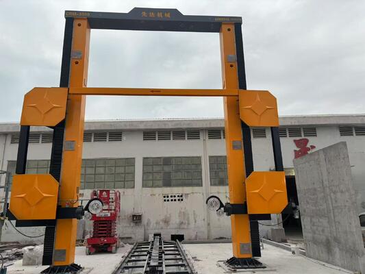 CNCダイアモンドワイヤーソーマシン 3500*3000*1800mm マックス処理サイズと11kw メインモーター