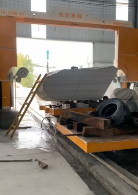 CNCダイアモンドワイヤーソーマシン 3500*3000*1800mm マックス処理サイズと11kw メインモーター