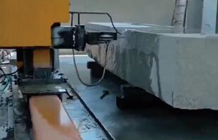 ガントリー移動型ダイヤモンドワイヤーソーマシン 3500*3500*2200mm マックス処理サイズと高精度石切削のためのCNC/PLC制御