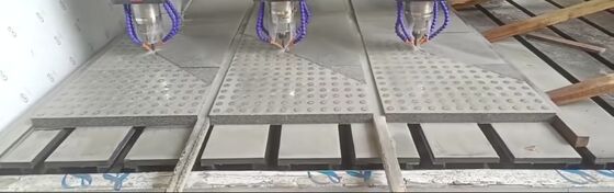 0.02mm精度、対気速度15m/min、電動式点字舗装用CNC石材彫刻機