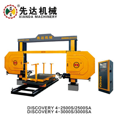 Xianda ブランド CNC ダイヤモンドワイヤー ソー 機械 マルブル グラニート クォーツ 処理のための回転作業台