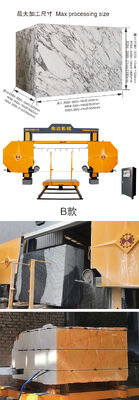 石灰石クォーツ加工のためのXiandaブランド高効率ブロック分割機