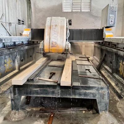3 軸 CNC 線形切削とフレーシング マシン 高精度石とカーブストーンプロファイリング マシン