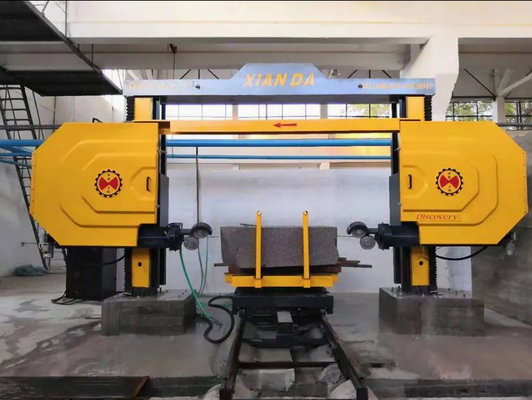Xianda ディスカバリー 5 軸 CNC ダイヤモンドワイヤー ソー マルマー グラニート 3D 弧柱 形状 石 プロファイル 切断機