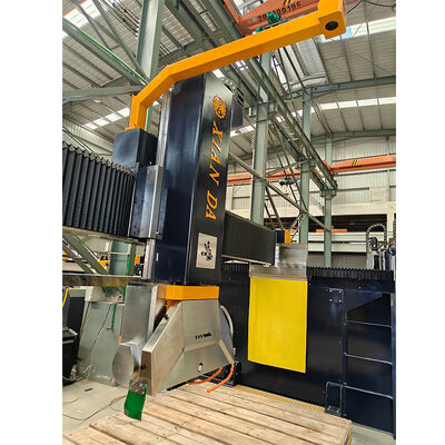 5 軸 CNC ブリッジ 切断 機械 推進 900 高精度 グラニット マルブル ソー 360° 回転