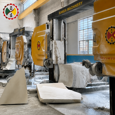 XIANDA マルブルバザルト CNC ダイヤモンドビーズワイヤー 石切断プロファイリングマシン