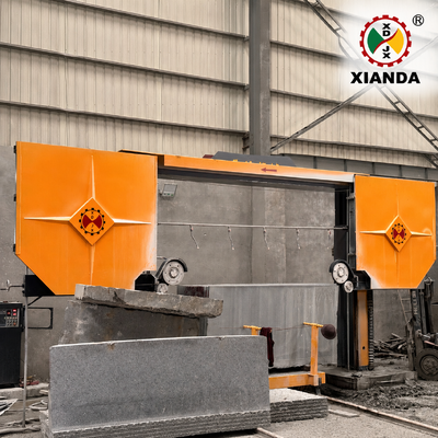 XIANDA ダイヤモンドモノワイヤーソー石材スラブ切断機
