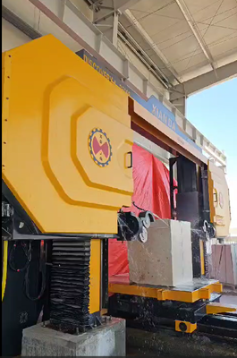 ディスカバリー 4 CNC ダイヤモンドワイヤセール 精密石切削のための20-40 M/S 切断速度と360° サーボ駆動作業台