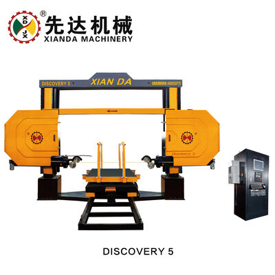 5軸CNCダイヤモンドワイヤーソーマシン 11kwメインモーター付き 大理石・花崗岩の3D形状加工用