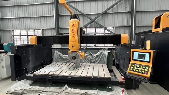 Xianda Trend 600 & Promote 600 5軸CNCブリッジソー石材切断機（花崗岩、クォーツカウンタートップ、人工石型フライス加工用）
