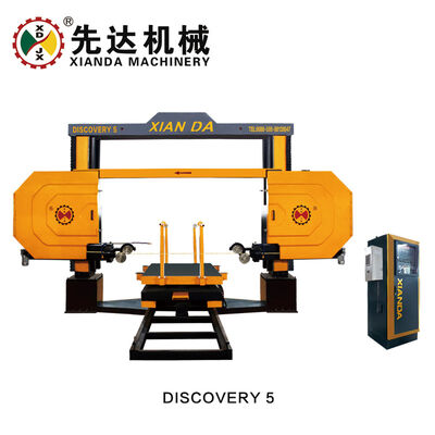 Xianda DISCOVERY 5 5軸CNCダイヤモンドワイヤーソーマシン 3D石材プロファイリング彫刻切断用