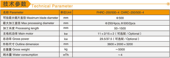 PLC/CNC制御 4 PCS マルマー・グラニットの加工のためのバルスター切断機