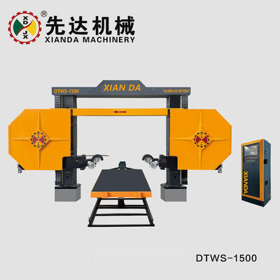XIANDA DTWS-1500 DTWS-2000 4軸CNCダイヤモンドワイヤーソー切断機 花崗岩・大理石特殊形状用 墓石・石材プロファイリング切断機
